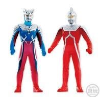 ソフビヒーローVSウルトラマン対決セット ウルトラマンオーブ絆の力編