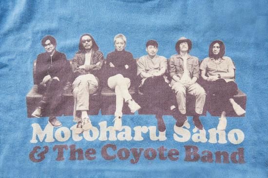 佐野元春 THE COYOTE BAND THE WORLD Tee THE COYOTE BAND TEE - MWS ストア