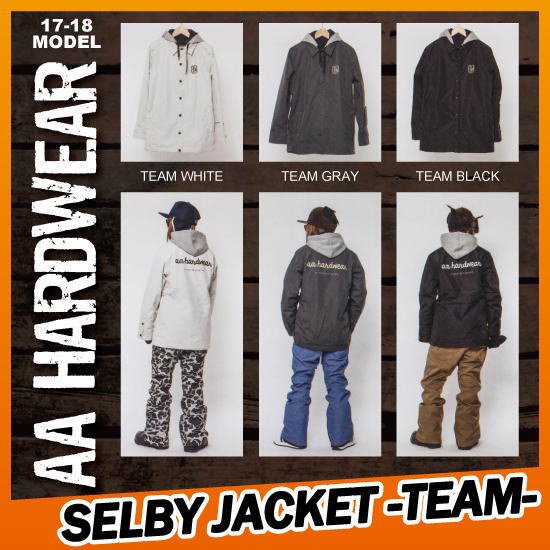 17-18 AA HARDWEAR(ダブルエーハードウェア) / SELBY JACKET [TEAM