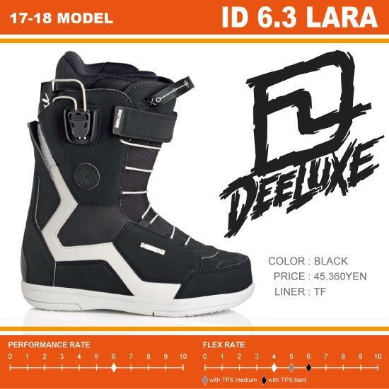 17-18 DEELUXE（ディーラックス） / ID 6.3 LARA TF -BLACK 