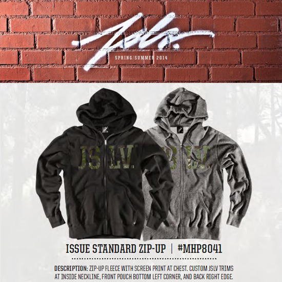 2014 JSLV（ジャスリブ） / ISSUE STANDARD ZIP UP - スノーボードショップ　”MISTY”　 ～通販・オンラインショップ～　京都