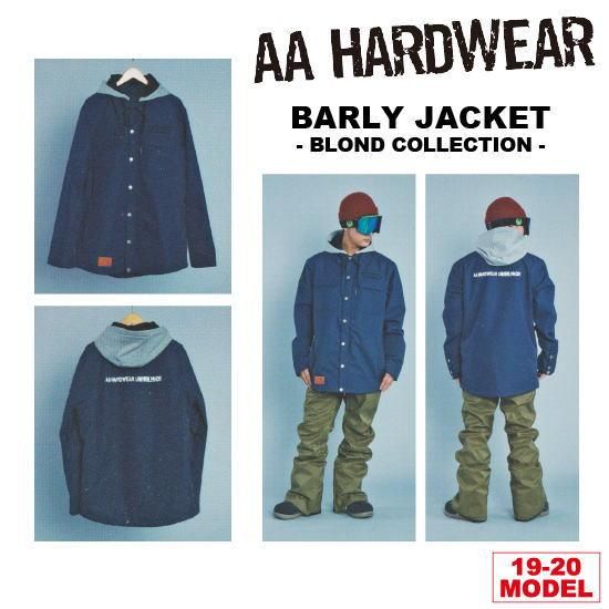 お歳暮 人気 オシャレ 19-20 AA HARDWEAR(ダブルエーハードウェア) / BARLY JACKET スノーボード
