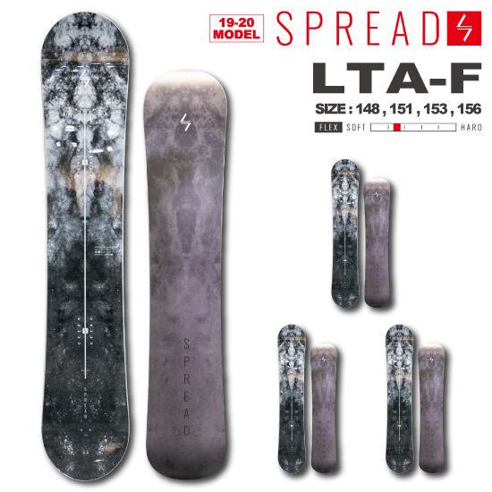 19-20 spread LTA-F 151cmスノーボード