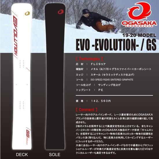 アルペン　アルバイン　スノーボード　OGASAKA オガサカ　GS EVO 楽天市場】25-26 OGASAKA スノーボード オガサカ RX アール