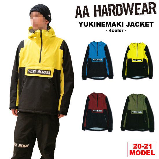 20-21 AA HARDWEAR(ダブルエーハードウェア) / YUKINEMAKI JACKET - スノーボードショップ　”MISTY”　 ～通販・オンラインショップ～　京都