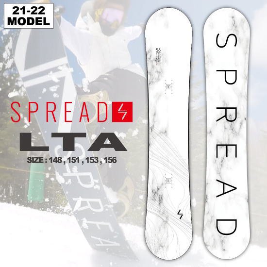 SPREAD LTA 151 2020-21スノーボード