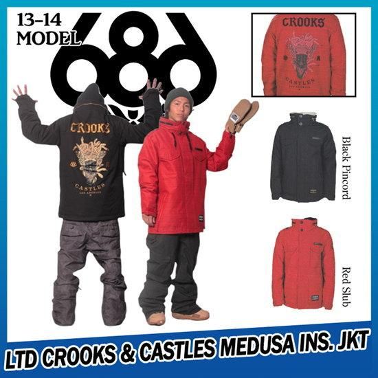 13-14 686(ｼｯｸｽｴｲﾄｼｯｸｽ) / LTD CROOKS&CASTLES MEDUSA INSULATED