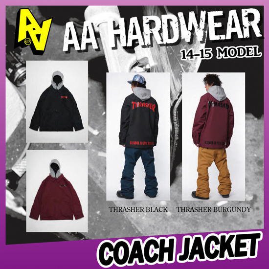 14-15 AA HARDWEAR（ダブルエーハードウェア） / COACH JACKET