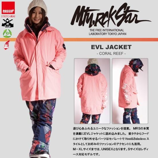 人気が高い マウンテンロックスター EVLジャケット MTN.ROCK STAR