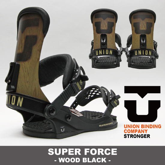 15-16 UNION（ユニオン） / SUPER FORCE -WOOD BLACK- - スノーボード