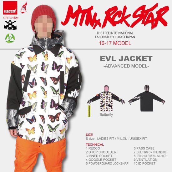 16-17 MTN.ROCK STAR（マウンテンロックスター） / EVL JACKET