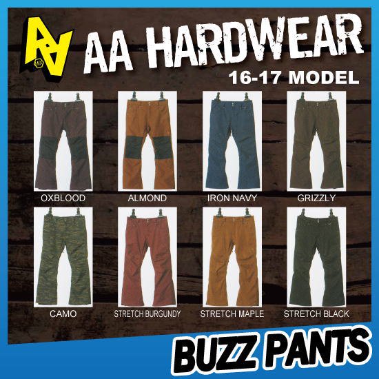 16-17 AA HARDWEAR(ダブルエーハードウェア) / BUZZ PANTS