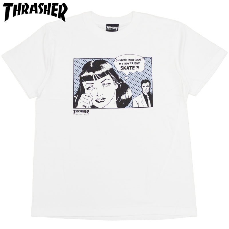 スラッシャー Thrasher Boy Friend Tee White Horizon スラッシャーｔシャツ Thrasherｔシャツ スラッシャーマグロゴ Thrasherマグロゴ 大阪心斎橋アメ村warp Web Shop