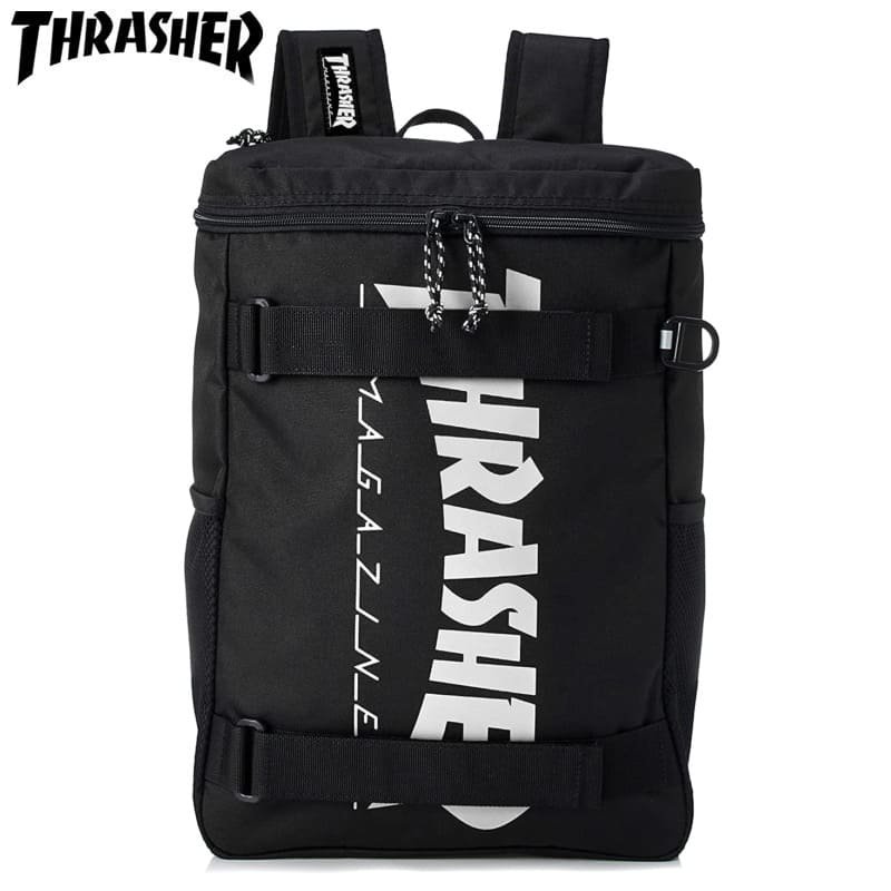 スラッシャー THRASHER BACKPACK BOX(BLACK/WHITE)スラッシャーバック