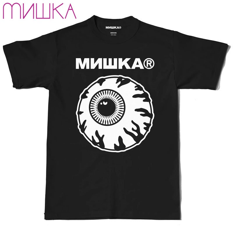 【Mサイズ ラスト1点】【US】ミシカ MISHKA MONO STACK TEE(BLACK)ミシカTシャツ MISHKATシャツ ミシカ半袖  MISHKA半袖 キープウォッチ KEEPWATCH - 大阪心斎橋アメ村WARP WEB SHOP!!!!!!!