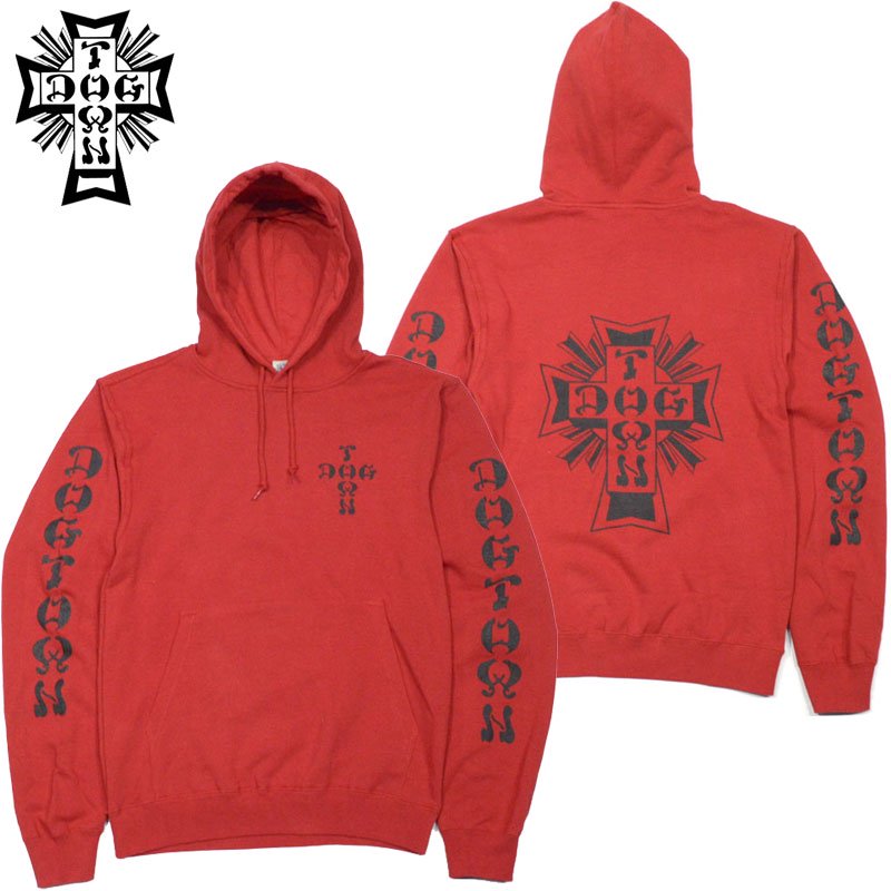 Mサイズ ラスト1点】【US】ドッグタウン DOGTOWN CROSS LOGO PULLOVER