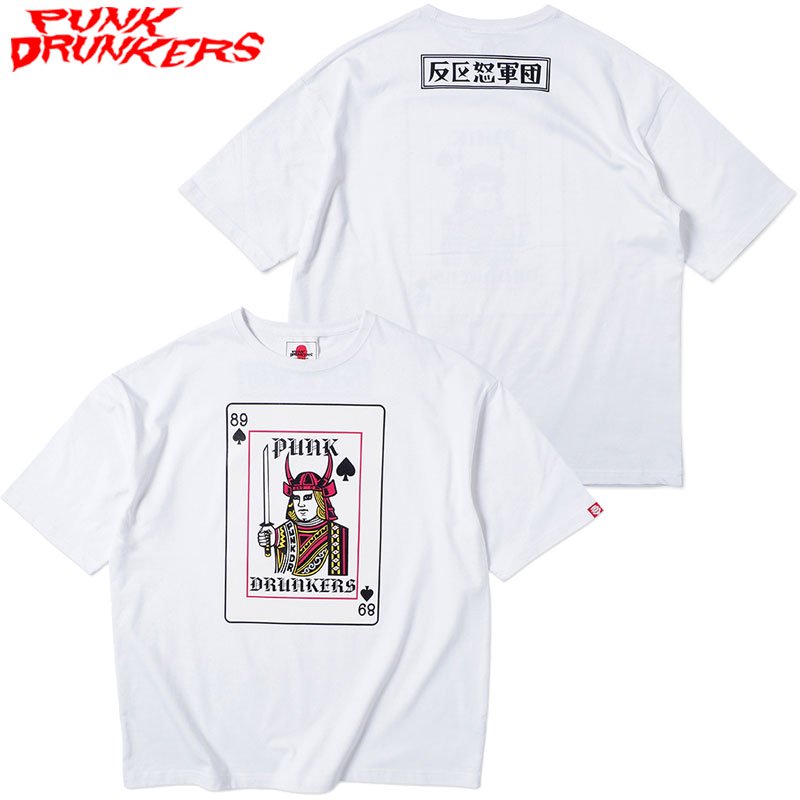 パンクドランカーズ PUNK DRUNKERS JACKあいつBIG.TEE(WHITE)パンクドランカーズＴシャツ PUNK  DRUNKERSＴシャツ - 大阪心斎橋アメ村WARP WEB SHOP!!!!!!!