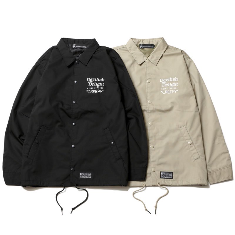 送料無料 サバトサーティーン SABBAT13 UNDERLIE COACH JKT(BEIGE