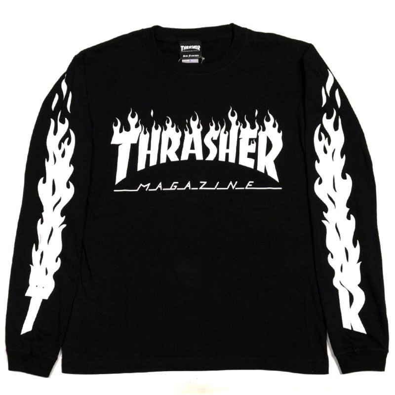 THRASHER ロンティー - Tシャツ