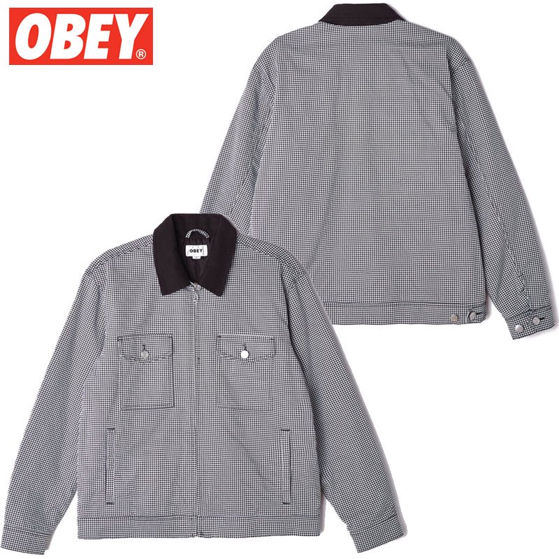 OBEY オベイ カーディガン DEXTER ORCHID XL - トップス