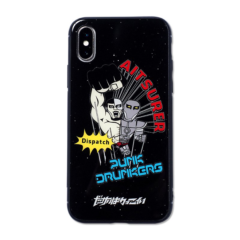 パンクドランカーズ PUNK DRUNKERS TEMPERED GLASS iPhone CASE