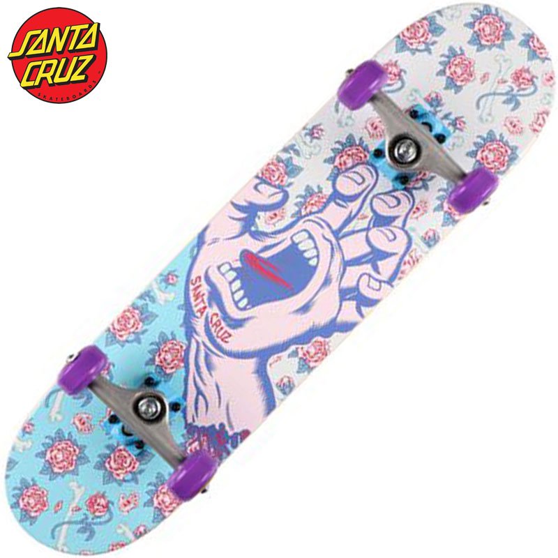 サンタクルーズ SANTA CRUZ FLORAL DECAY HAND MINI COMPLETE DECK