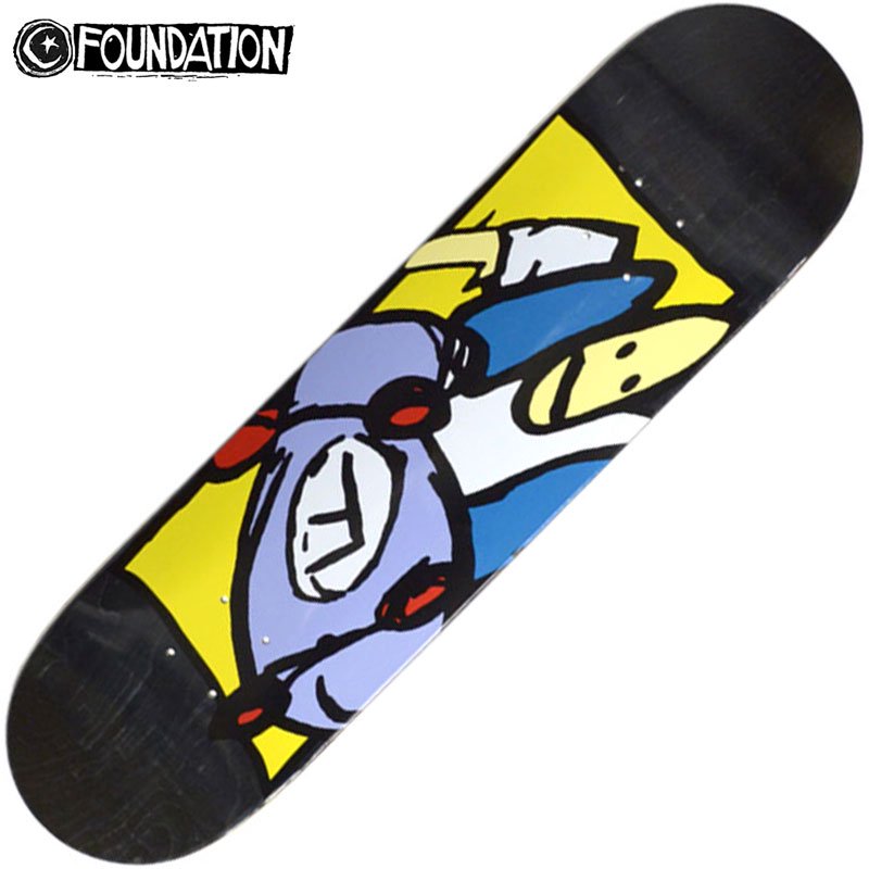 ラスト1点】ファンデーション FOUNDATION F SKATER BOARD DECK