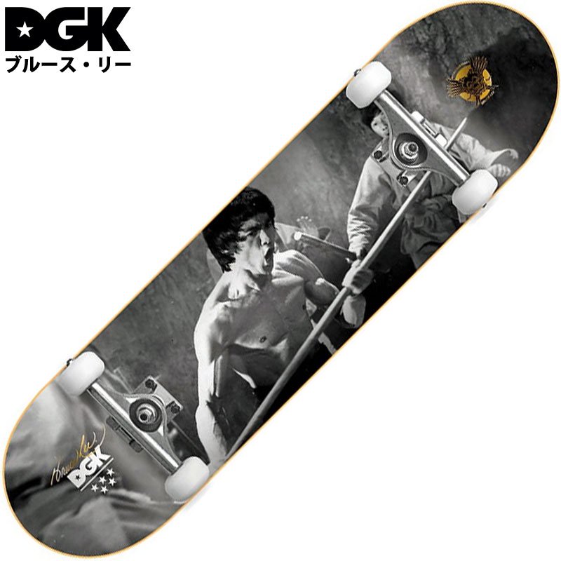 【7.75inch ラスト1点】ディージーケー DGK STREET COMPLETE DECK(POWER)ディージーケーコンプリートデッキ  DGKコンプリートデッキ ブルースリーコラボ - 大阪心斎橋アメ村WARP WEB SHOP!!!!!!!