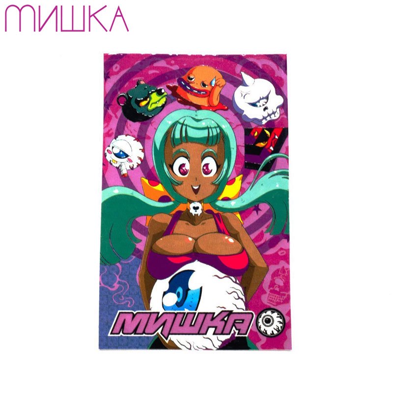 MISHKA TOKYO MNWKA ステッカー - スケートボード