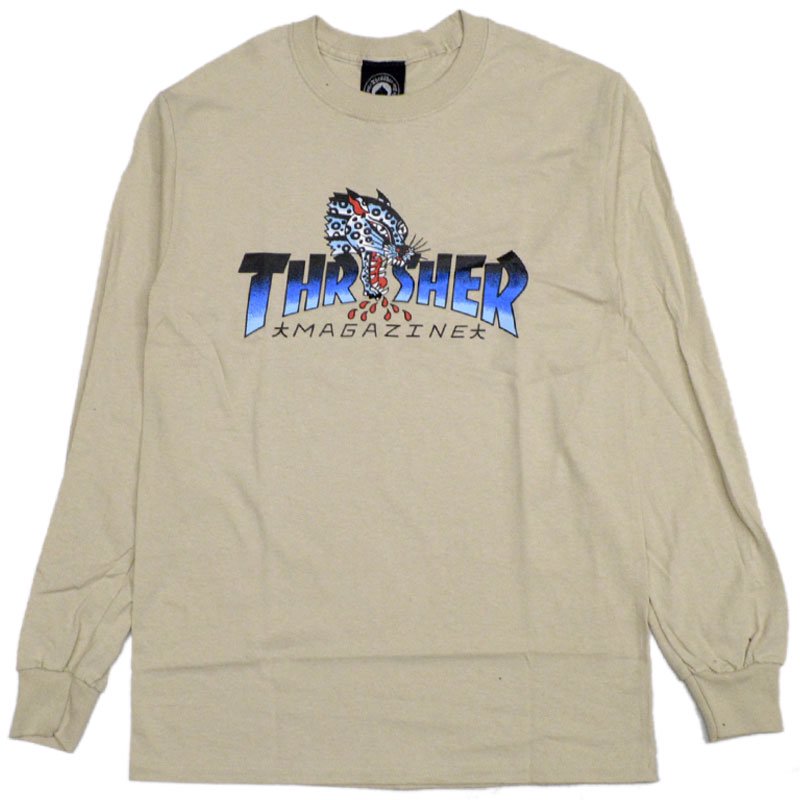 限定版 スラッシャー THRASHER ロンT ホワイト 長袖 ecousarecycling.com