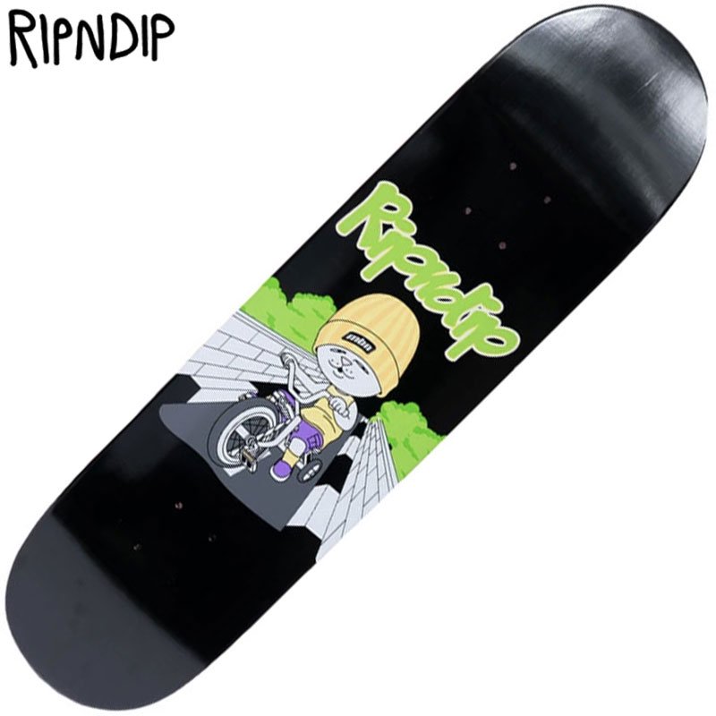 リップンディップ RIPNDIP MUST BE RIDIN BOARD(BLACK)リップン