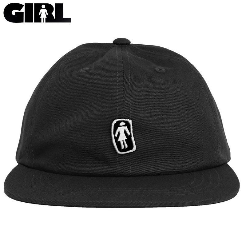 ガール GIRL SKETCHY OG SNAPBACK(BLACK)ガールキャップ GIRLキャップ