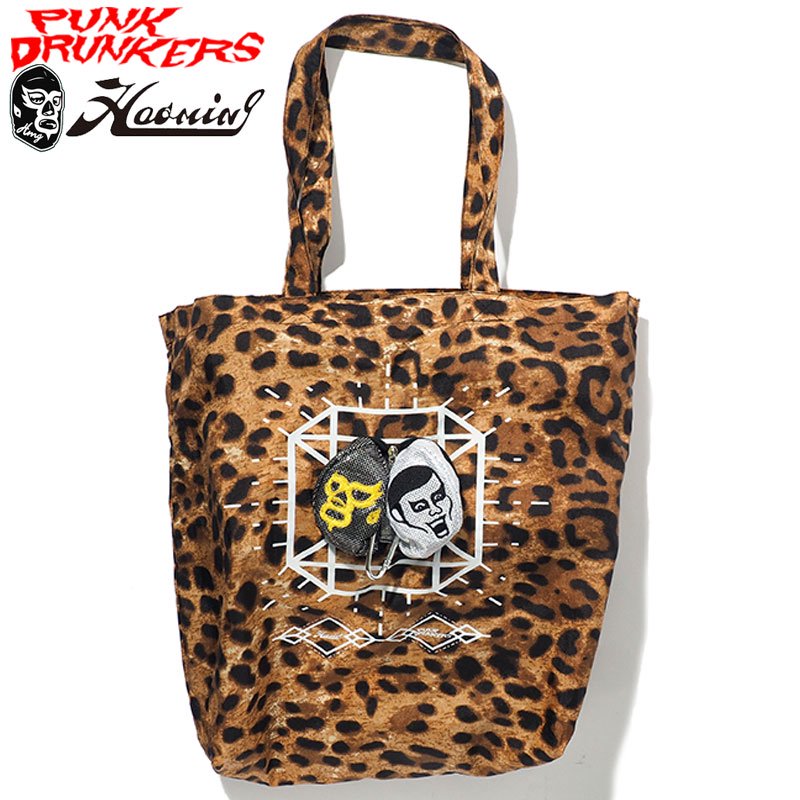 パンクドランカーズ PUNK DRUNKERS PDSxHAOMING マスク型エコBAG(BLACK