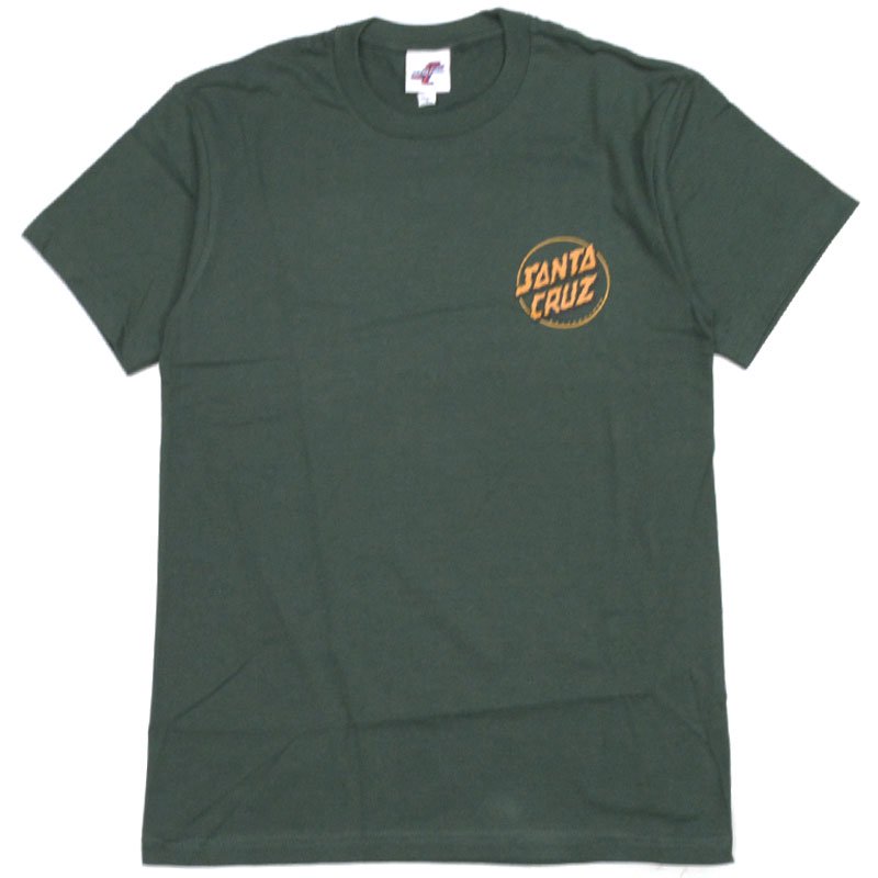 サンタクルーズ SANTA CRUZ DEPTH DOT TEE(FOREST GREEN)サンタ