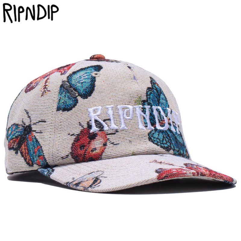 リップンディップ RIPNDIP MONARCH 6 PANEL HAT(MULTI)リップン