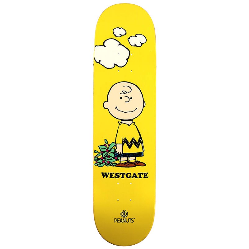 エレメント ELEMENT x PEANUTS CHARLIE BROW DECK(MULTI)エレメントデッキ スケートボード スケボー  ピーナッツコラボ チャーリーブラウン - 大阪心斎橋アメ村WARP WEB SHOP!!!!!!!