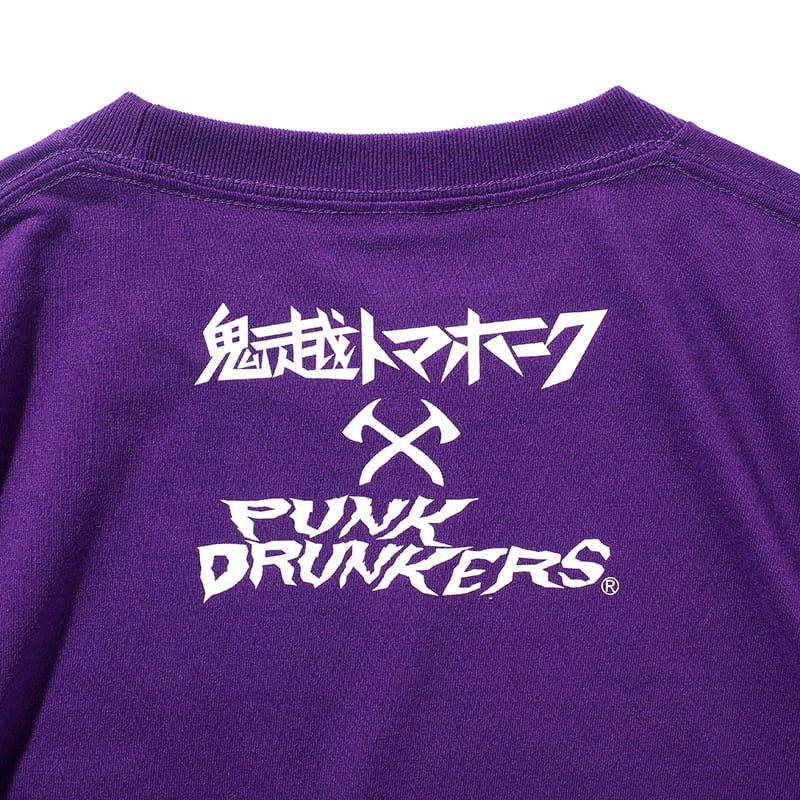 パンクドランカーズ PUNK DRUNKERS PDSx鬼越トマホーク刺繍TEE(M