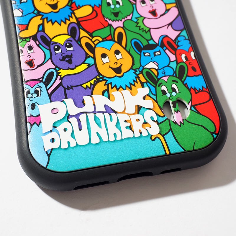 パンクドランカーズ PUNK DRUNKERS GRIP iPhone CASE(グレイトフルマッポ)PUNK DRUNKERSアイフォン