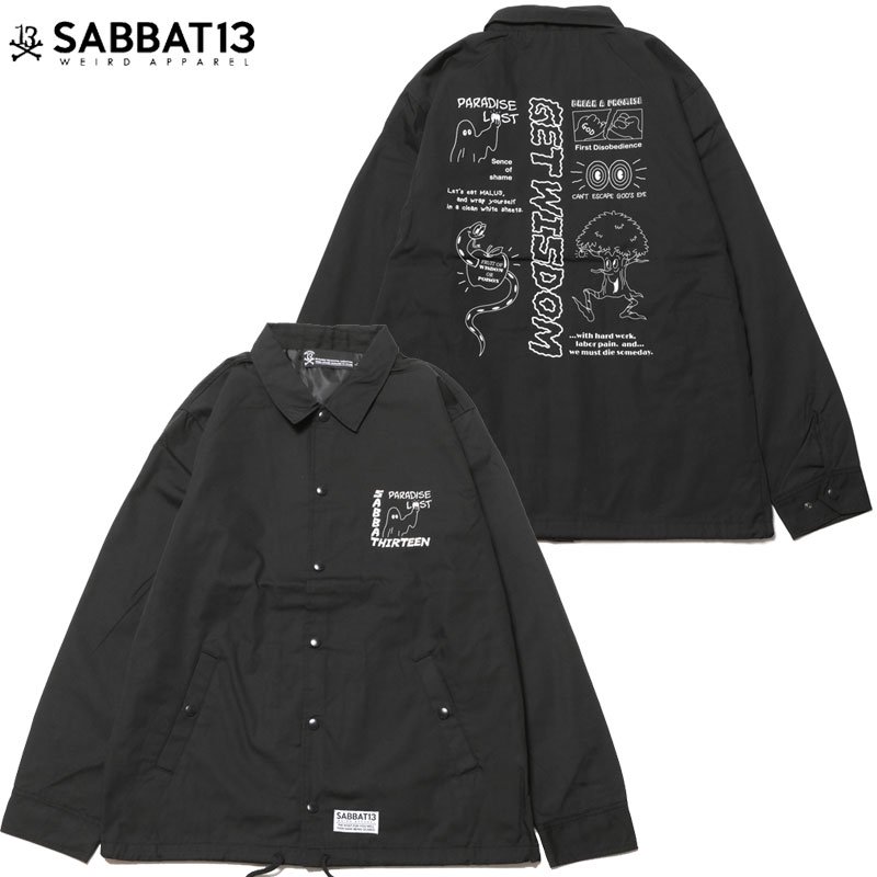 サバトサーティーン SABBAT13 PARADISE LOST COACH JKT(BLACK)サバト