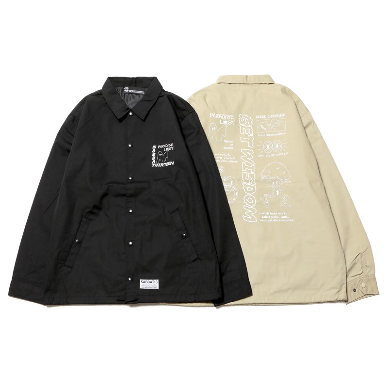 サバトサーティーン SABBAT13 PARADISE LOST COACH JKT(BLACK)サバト