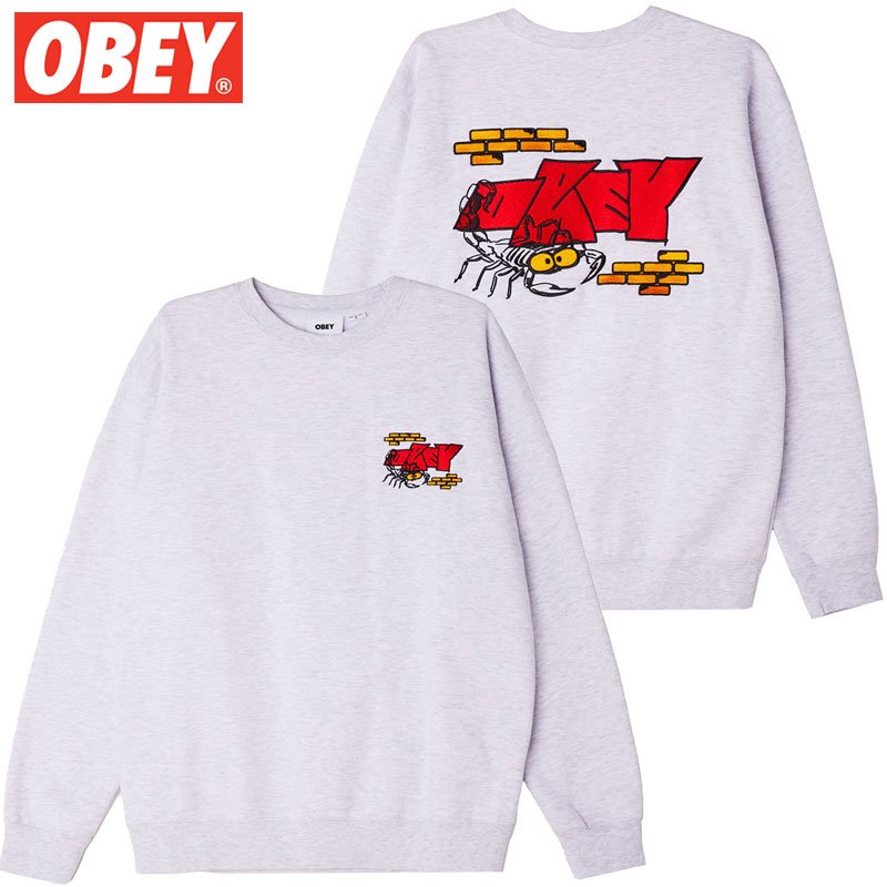 obey スウェット トレーナー - スウェット