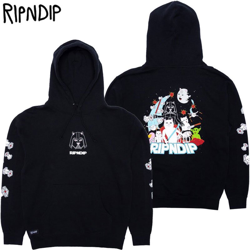 リップンディップ RIPNDIP FAR FAR AWAY HOODIE(BLACK)RIPNDIPパーカ