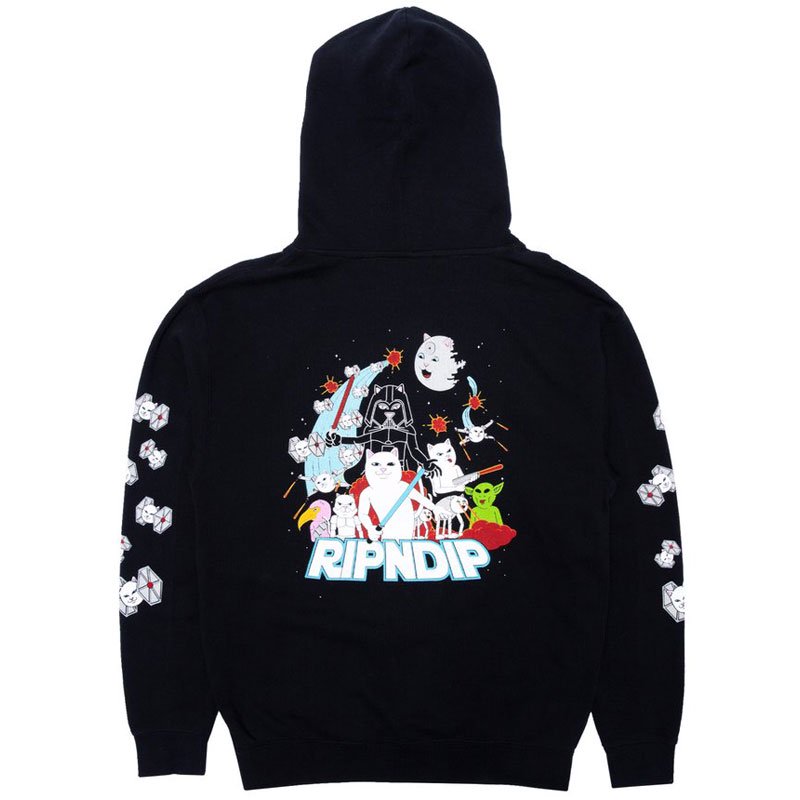 リップンディップ RIPNDIP FAR FAR AWAY HOODIE(BLACK)RIPNDIPパーカ