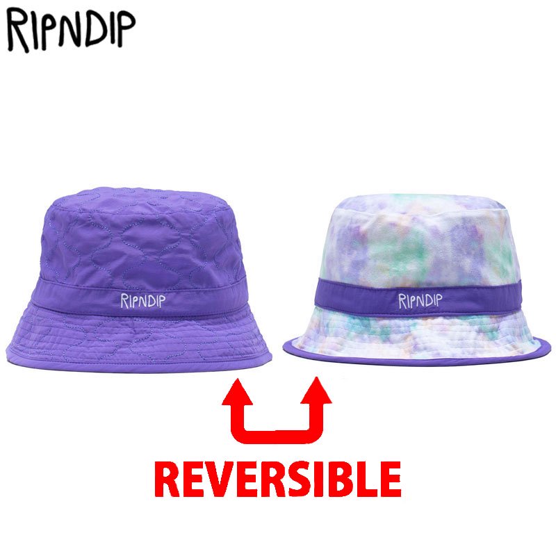 RIPNDIP リバーシブルバケットハット ドル札 - ハット