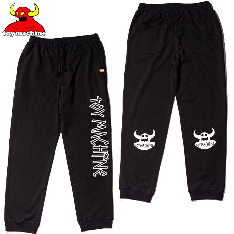 トイマシーン TOY MACHINE OG MONSTER SWEAT PANTS(BLACK)TOY MACHIN