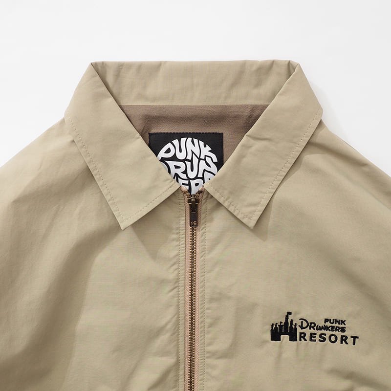 送料無料 パンクドランカーズ PUNK DRUNKERS NEZUMIX.JKT(BEIGE)PUNK