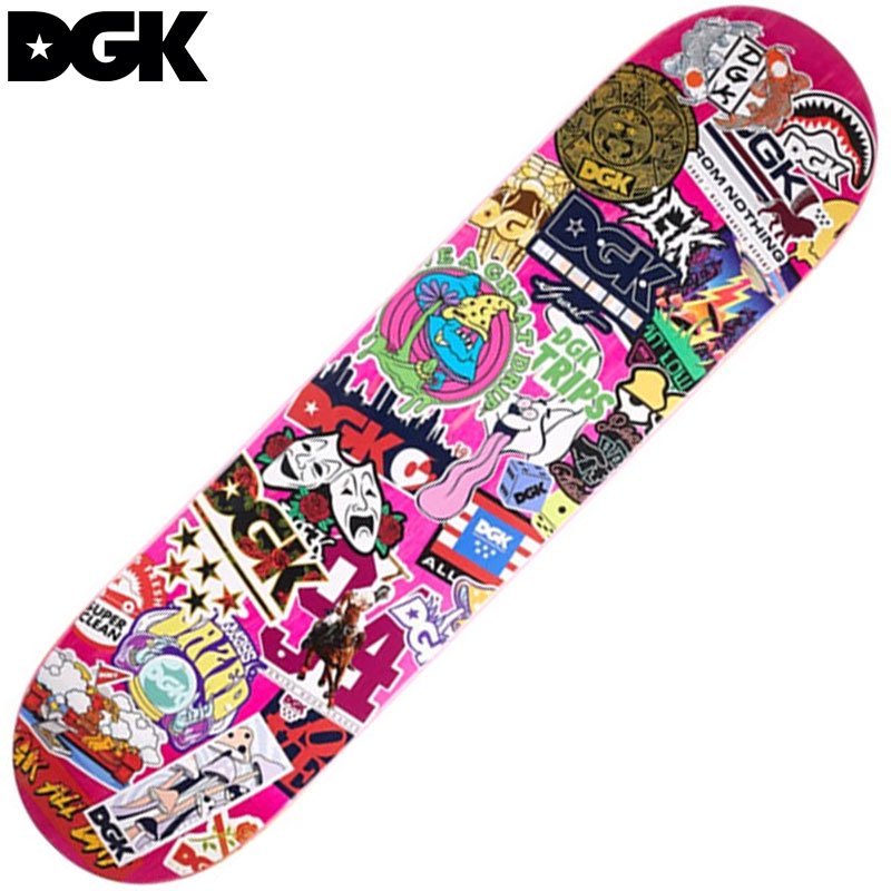 デッキテープ付き DGK ディージーケー 8.0デッキ - スケートボード