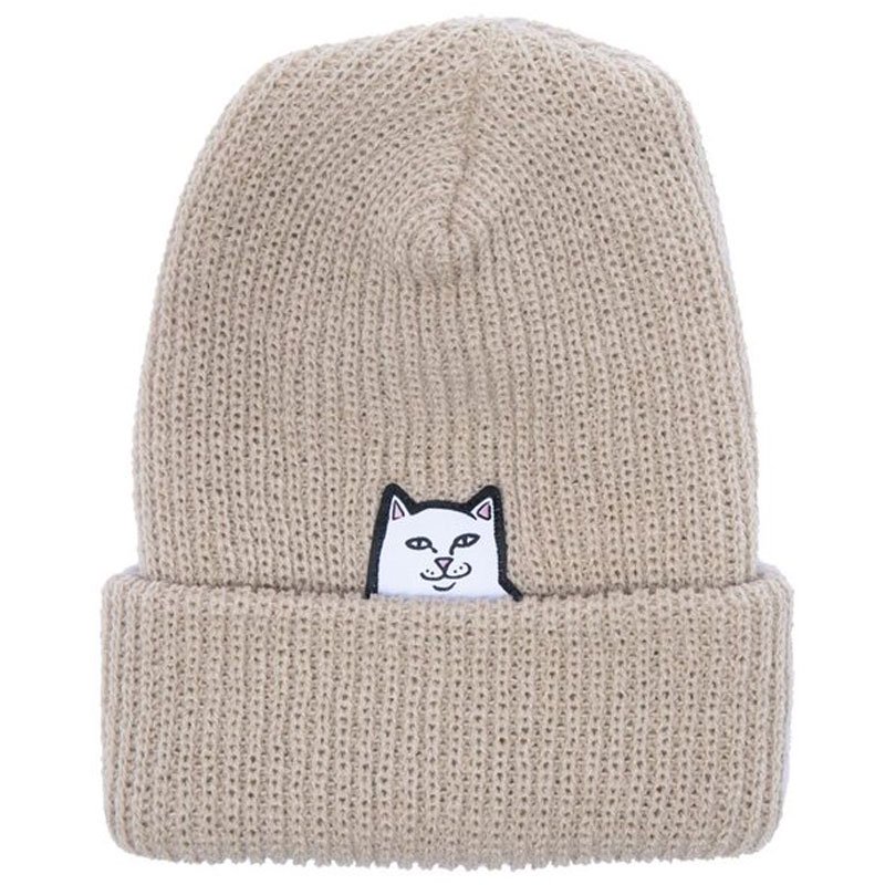 リップンディップ RIPNDIP LORD NERMAL BEANIE(CREAM)リップンディップ