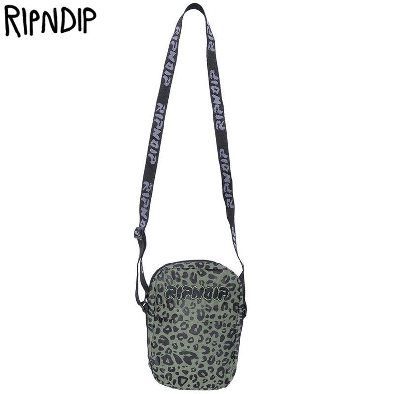 リップンディップ RIPNDIP SPOTTED SHOULDER BAG(OLIVE)リップン