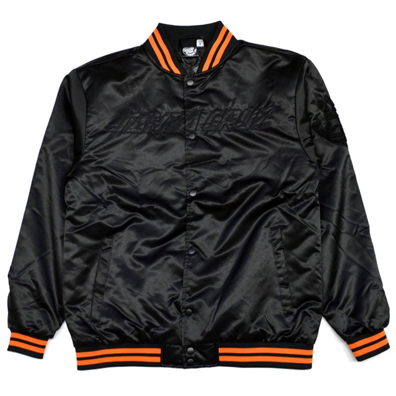 サンタクルーズ SANTA CRUZ STRIP STADIUM JACKET(BLACK)サンタ